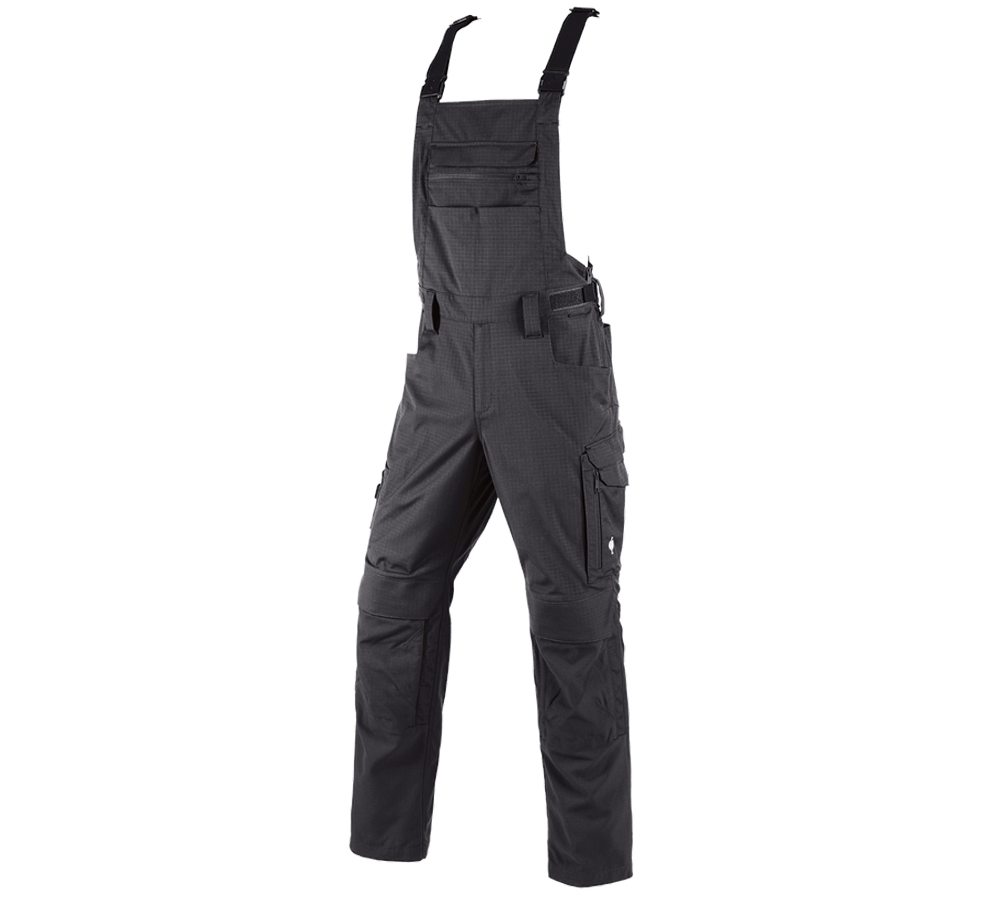 Pantalons de travail: Salopette e.s.concrete solid + noir