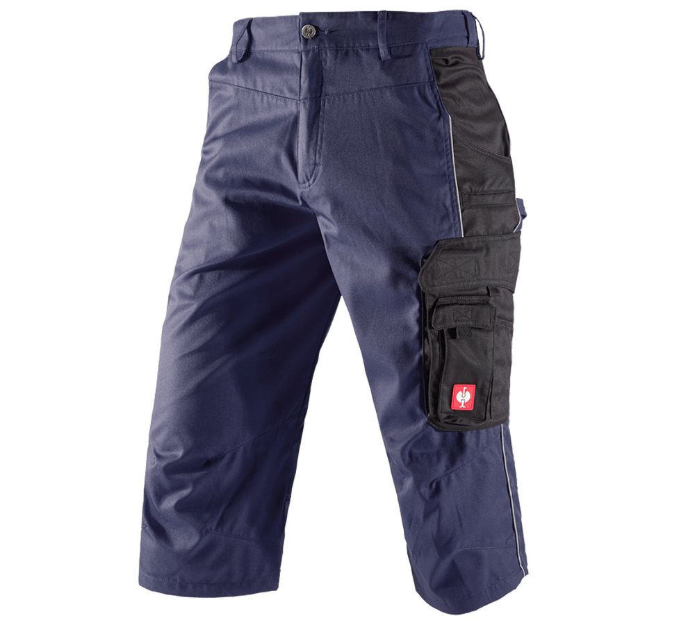 Pantalons de travail: Corsaire e.s.active + bleu foncé/noir