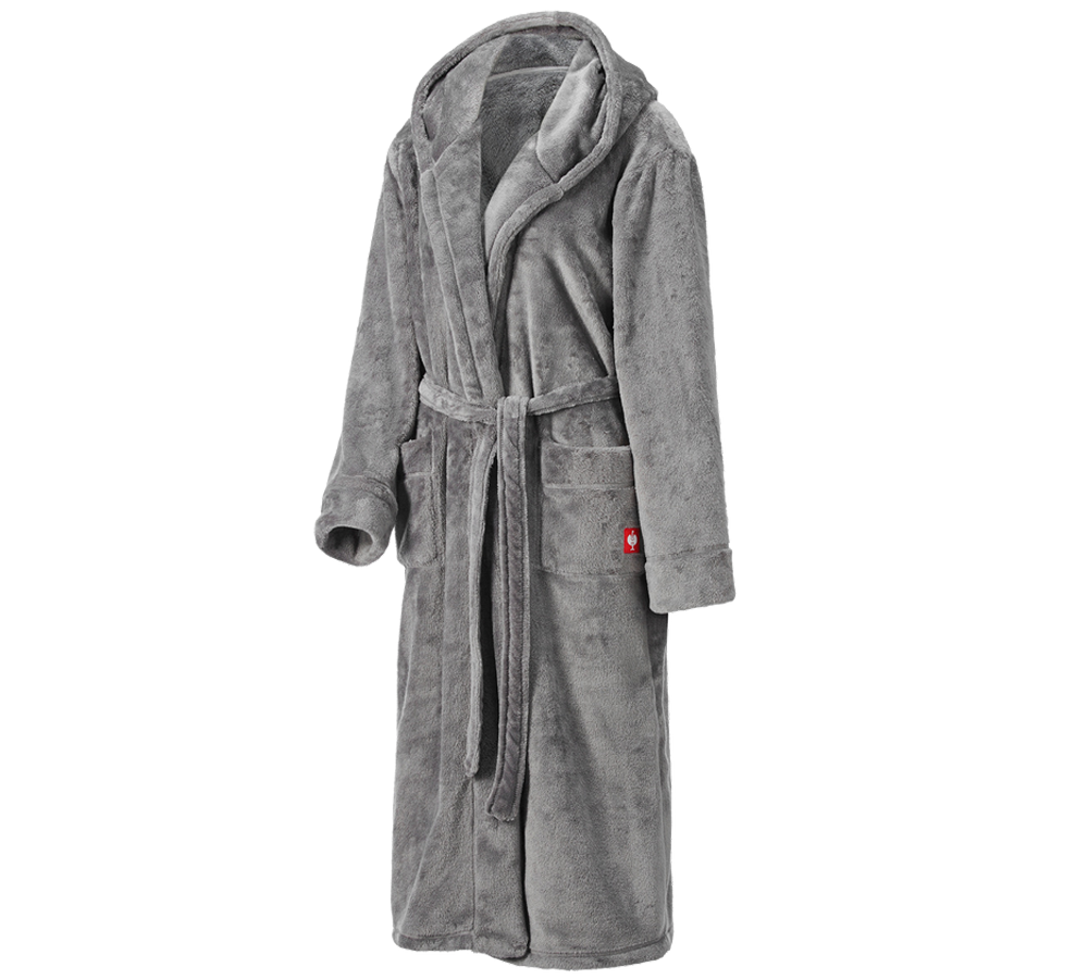 Accessories: e.s. Bathrobe, ladies' + basaltgrey