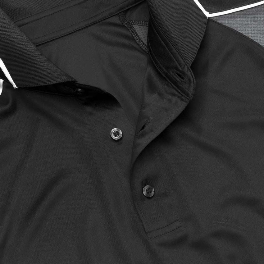 Shirts, Pullover & more: e.s. Functional polo-shirt poly Silverfresh + graphite/cement 2