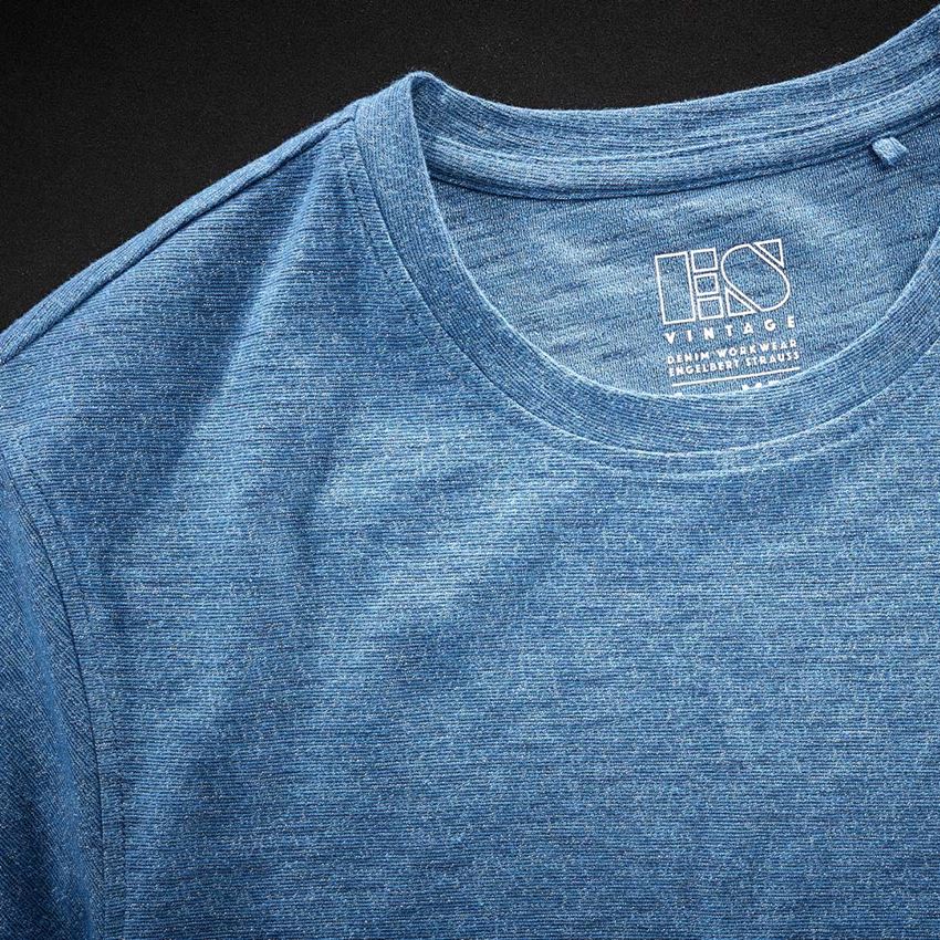 Installateurs / Plombier: T-Shirt e.s.vintage + bleu arctique mélange 2