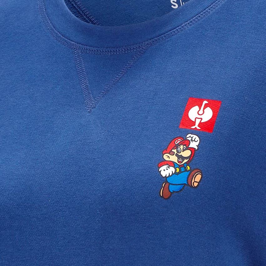 Collaborations: Super Mario Sweatshirt, ladies' + alkaliblue 2