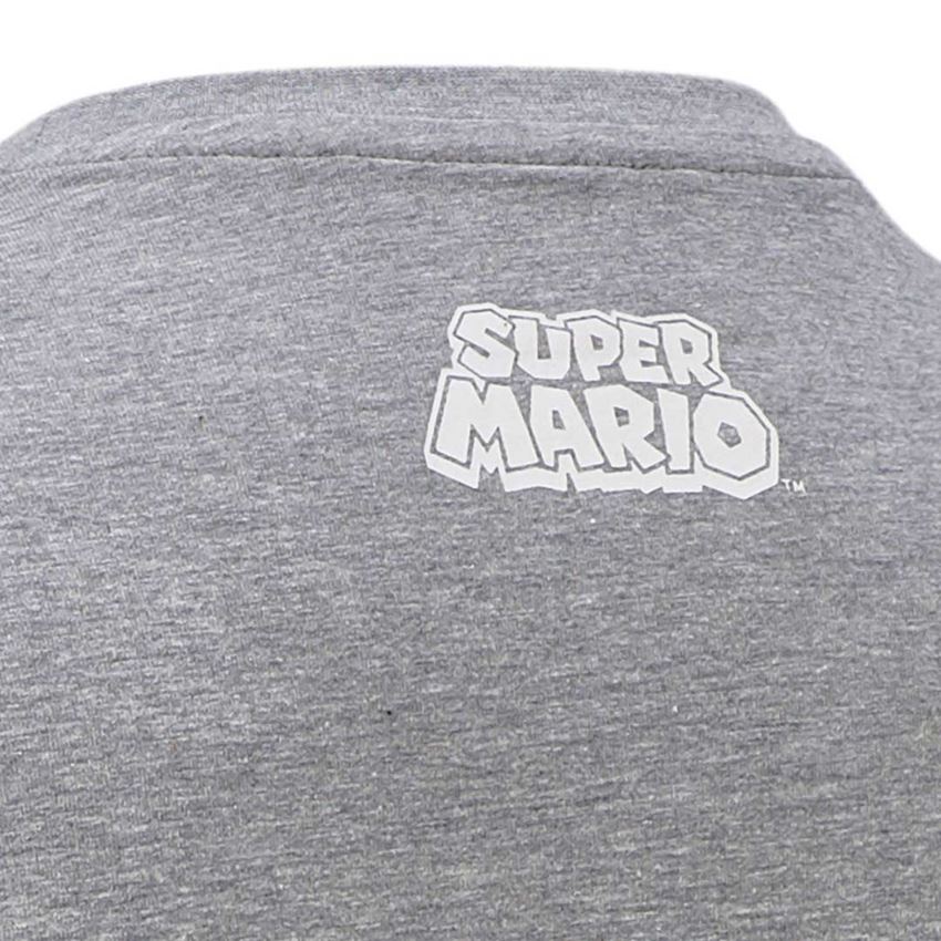 Collaborations: Super Mario T-Shirt, men's + grey melange 2