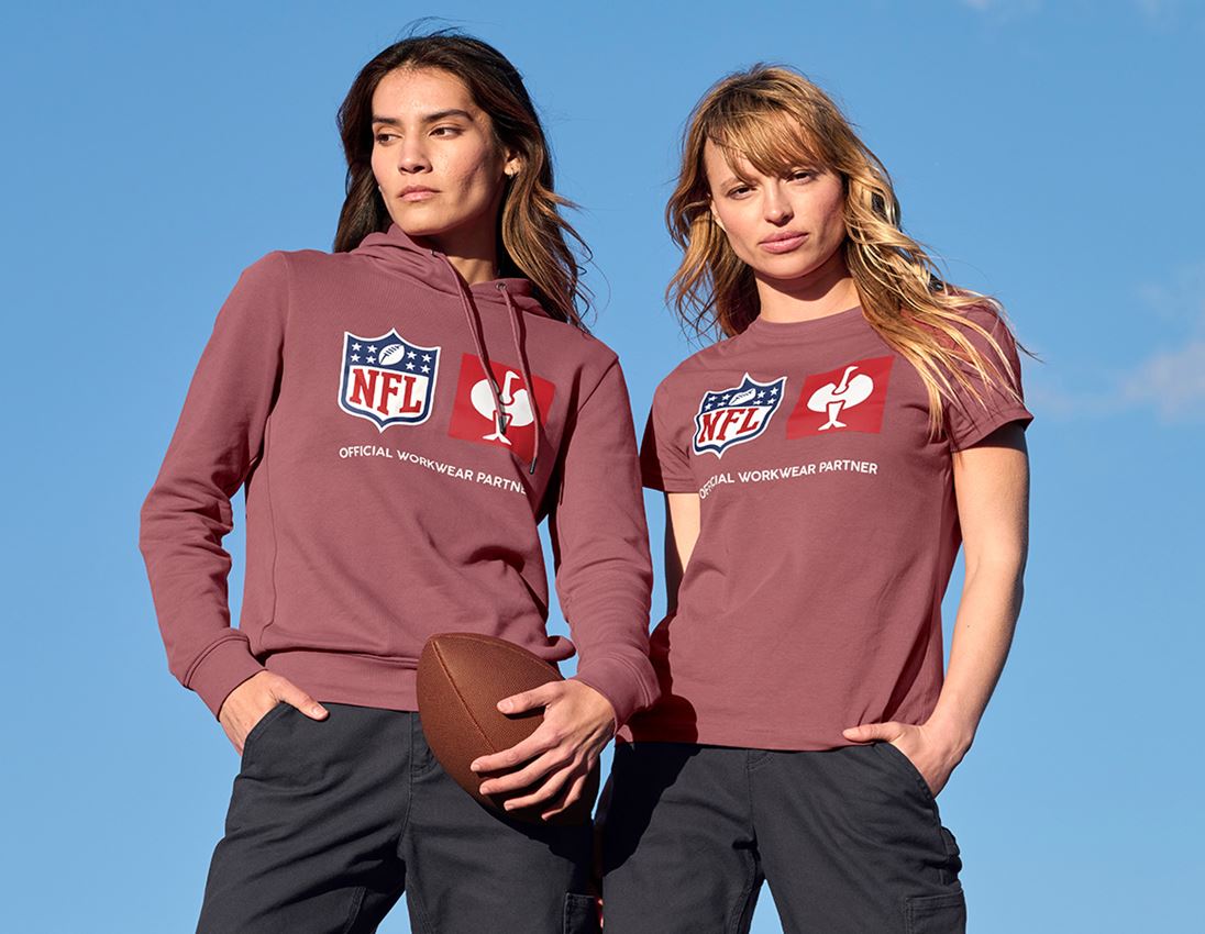 Collaborations: NFL T-Shirt cotton, ladies + rouge oxyde 2