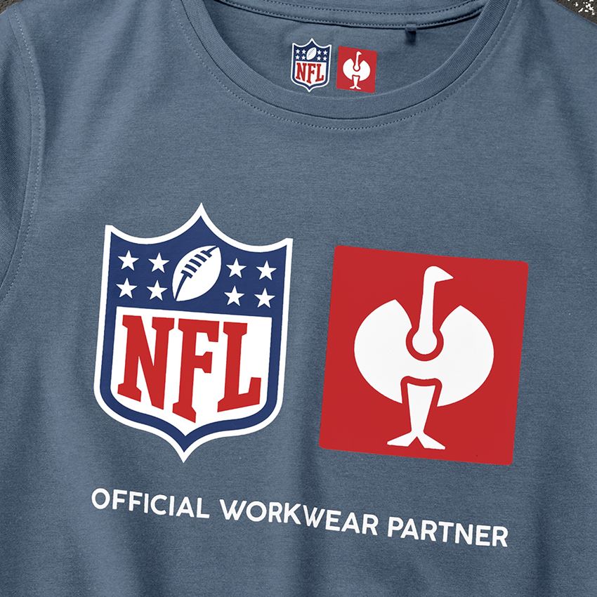 Collaborations: NFL T-Shirt cotton, ladies + bleu oxyde 2