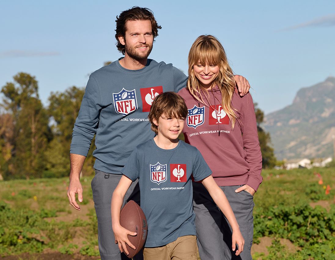 Collaborations: NFL T-Shirt cotton, kids + bleu oxyde 1