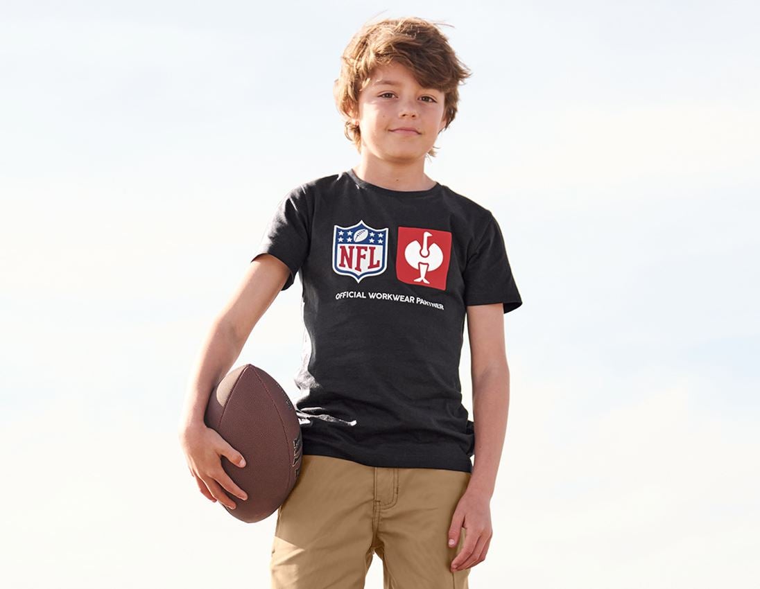 Collaborations: NFL T-Shirt cotton, kids + black