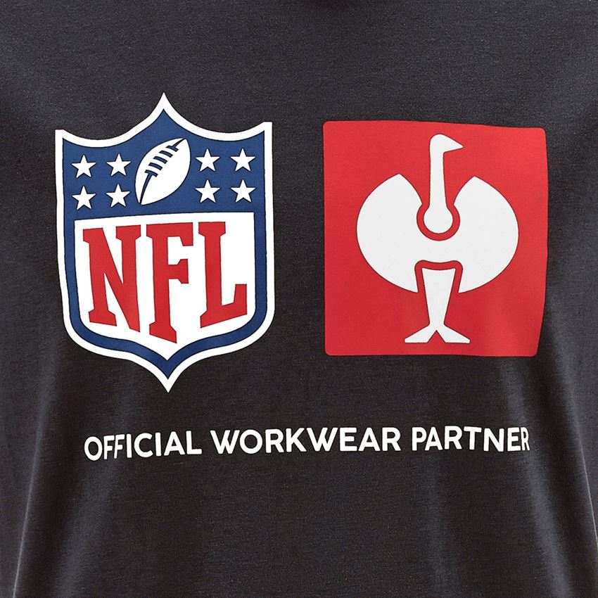 Collaborations: NFL T-Shirt cotton + noir 2