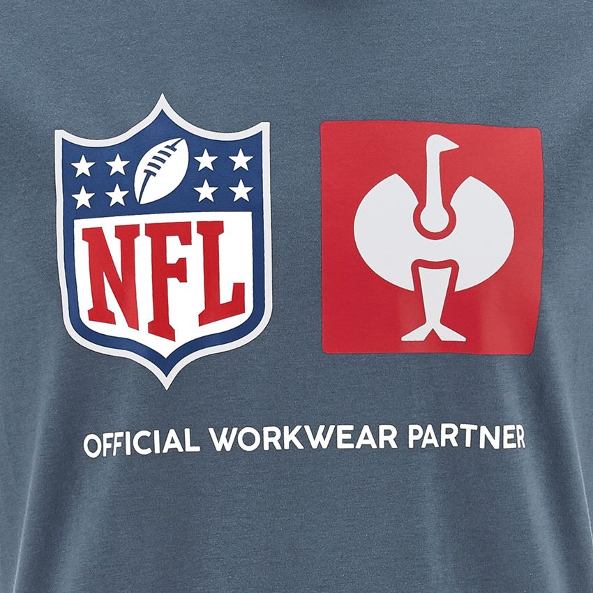 Collaborations: NFL T-Shirt cotton + bleu oxyde 2