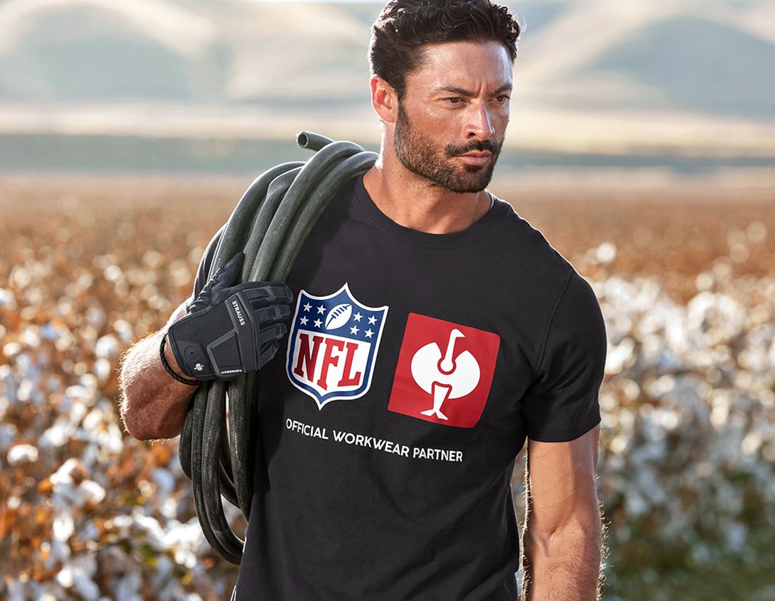 Shirts, Pullover & more: NFL T-Shirt cotton + black 1