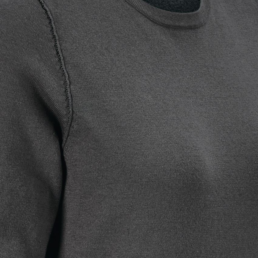 Shirts, Pullover & more: Knitted pullover e.s.iconic, ladies' + carbongrey 2