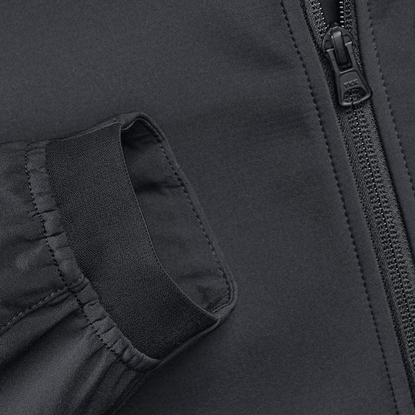 Work Jackets: Softshell jacket e.s.trail pure + black 2