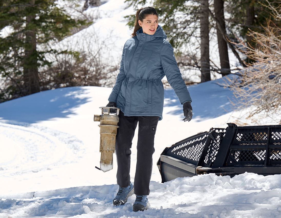 Work Jackets: Parka e.s.iconic, ladies' + oxidblue 2