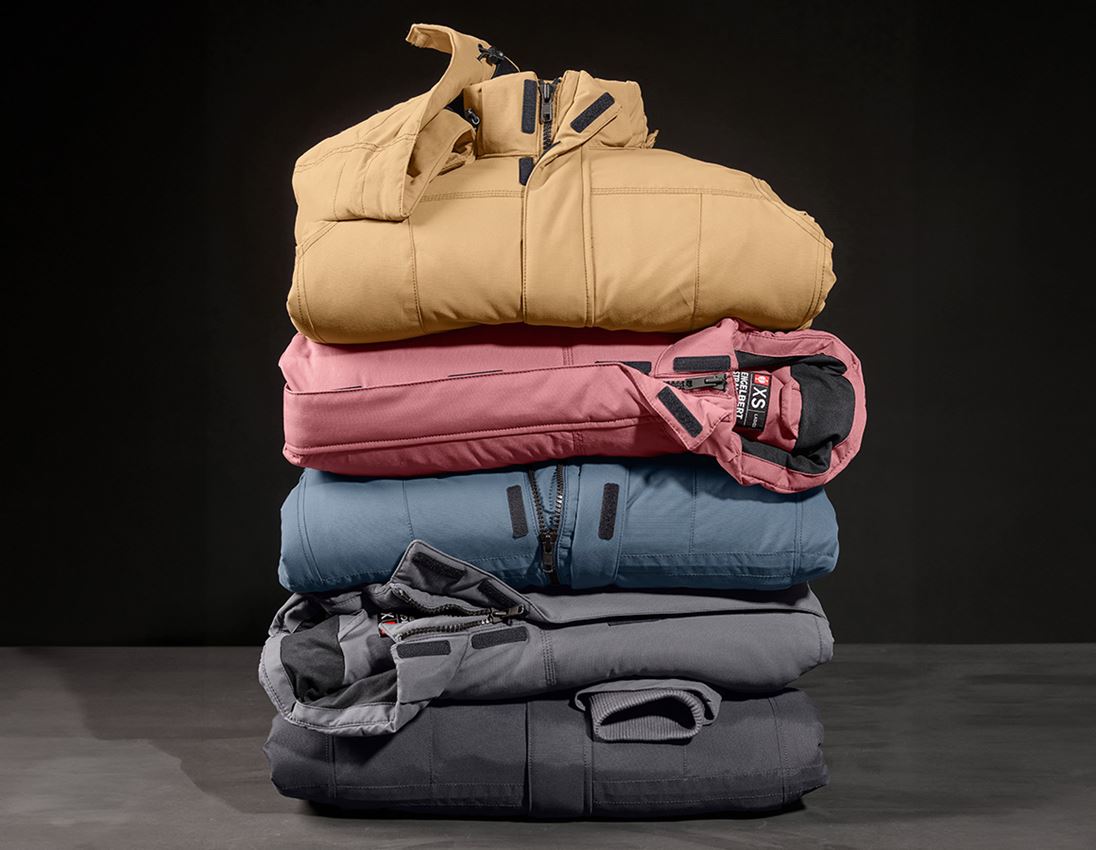 Work Jackets: Parka e.s.iconic, ladies' + oxidblue 5