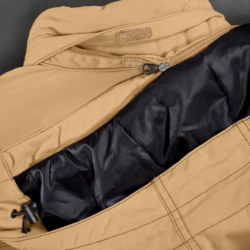 Work Jackets: Parka e.s.iconic, ladies' + almondbrown 2