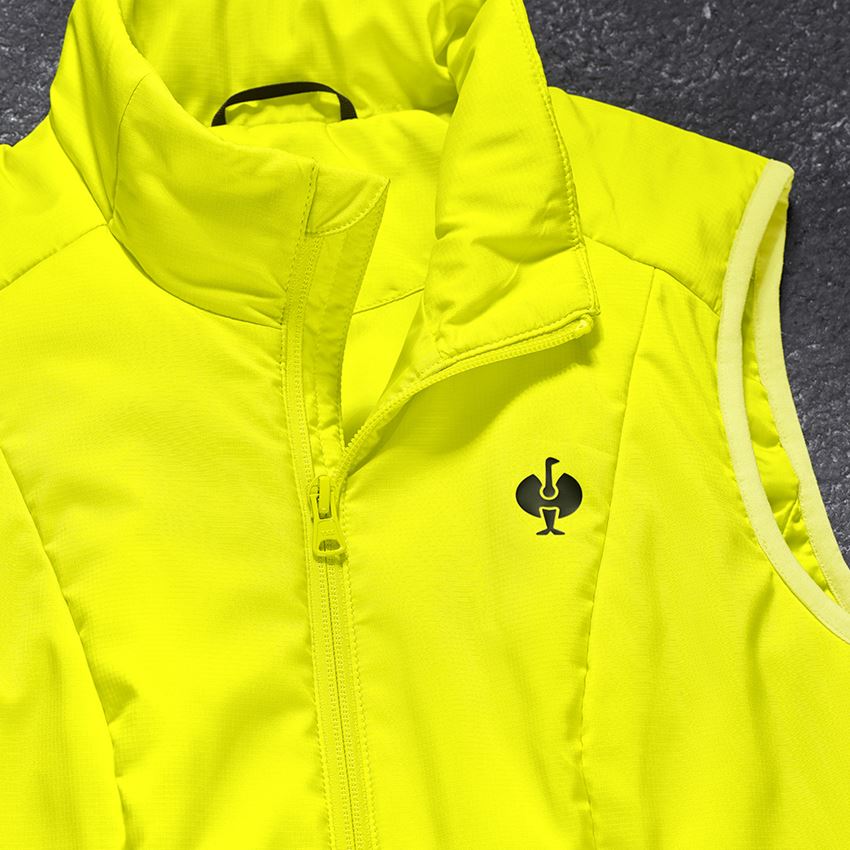 Topics: Bodywarmer e.s.trail, ladies' + acid yellow/black 2