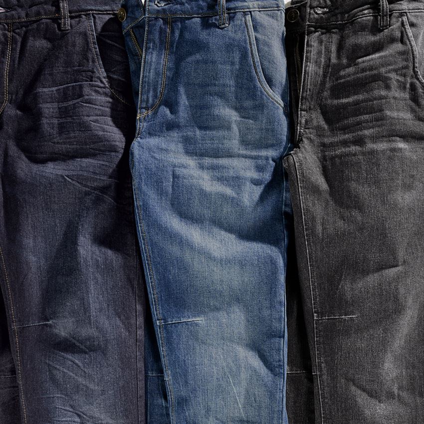 Thèmes: e.s. Jeans à 5 poches POWERdenim + blackwashed 2