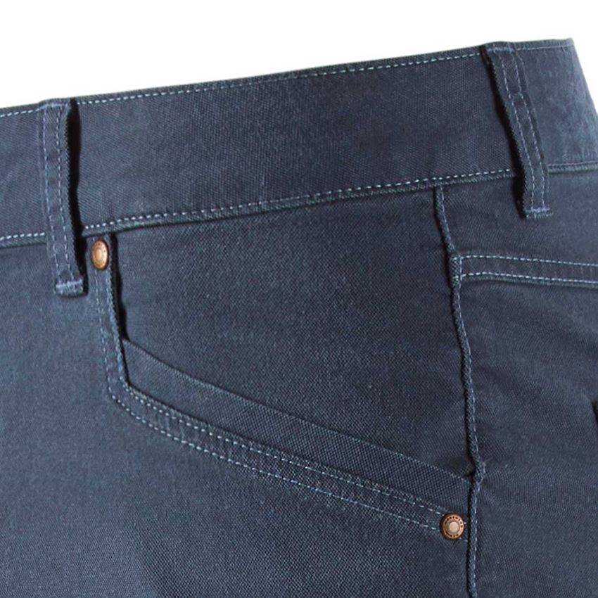 Pantalons de travail: Short à 5 poches e.s.vintage + bleu arctique 2
