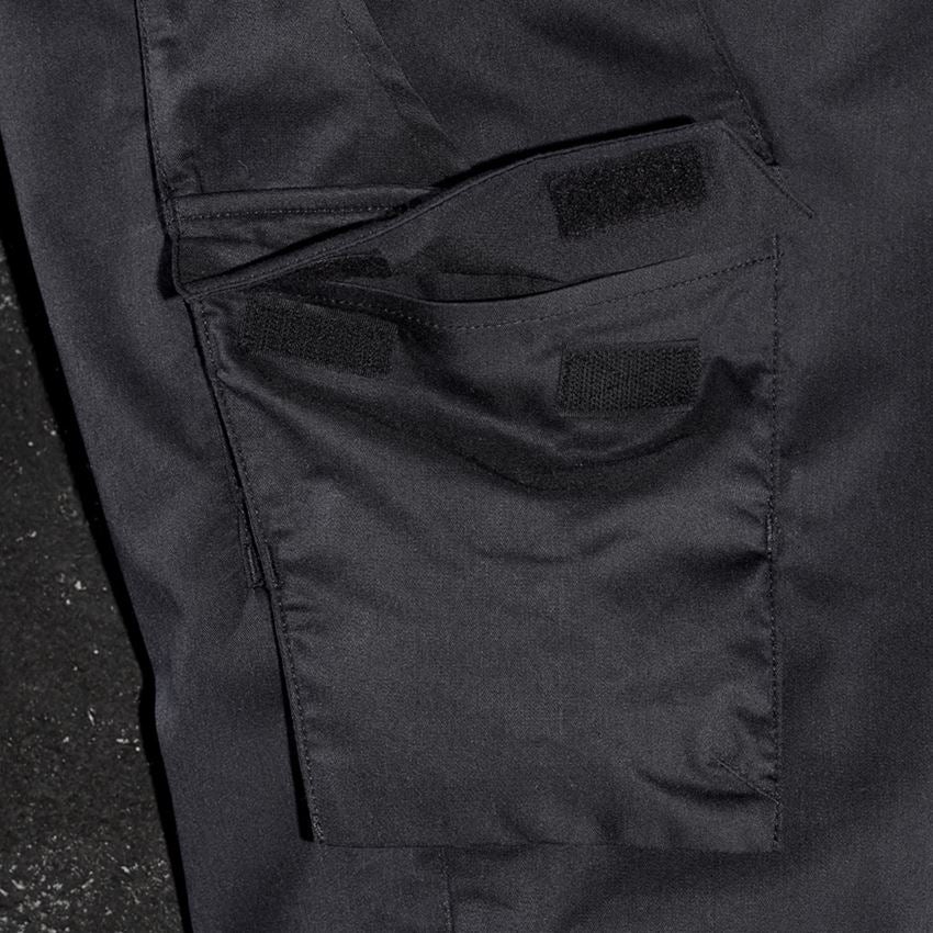 Thèmes: Pantalon Cargo e.s.trail + noir/lapis turquoise 2