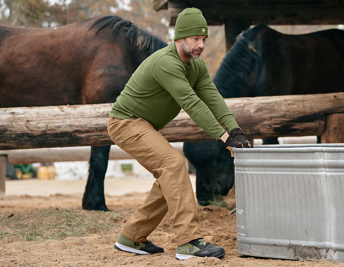 Work Trousers: Trousers e.s.iconic + almondbrown 3