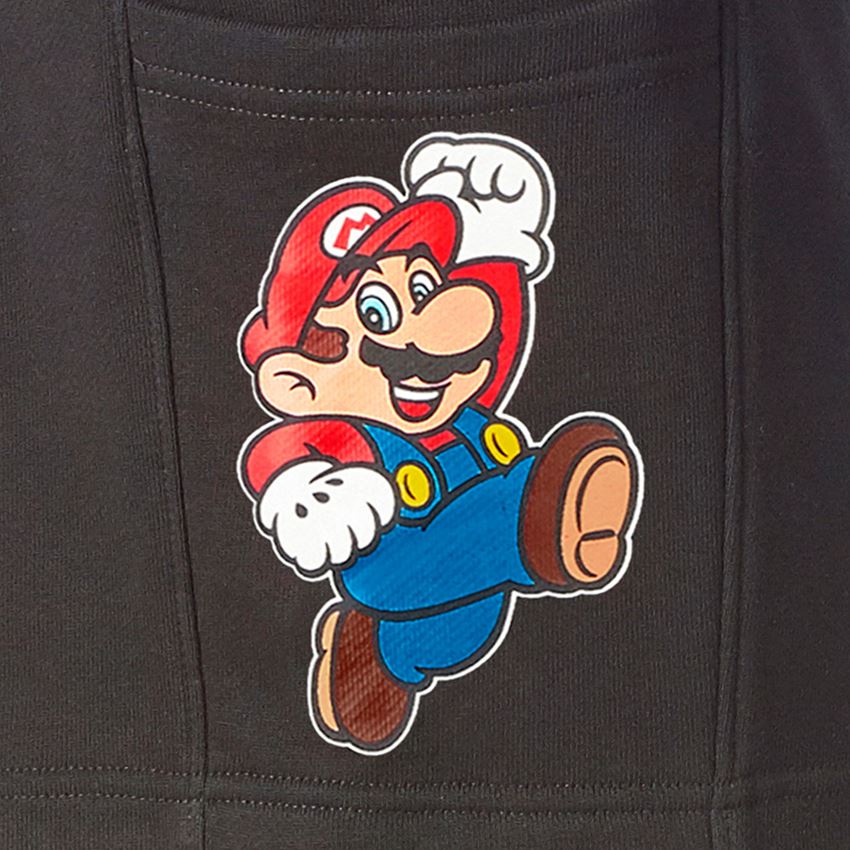 Collaborations: Super Mario Sweat short, femmes + noir 2