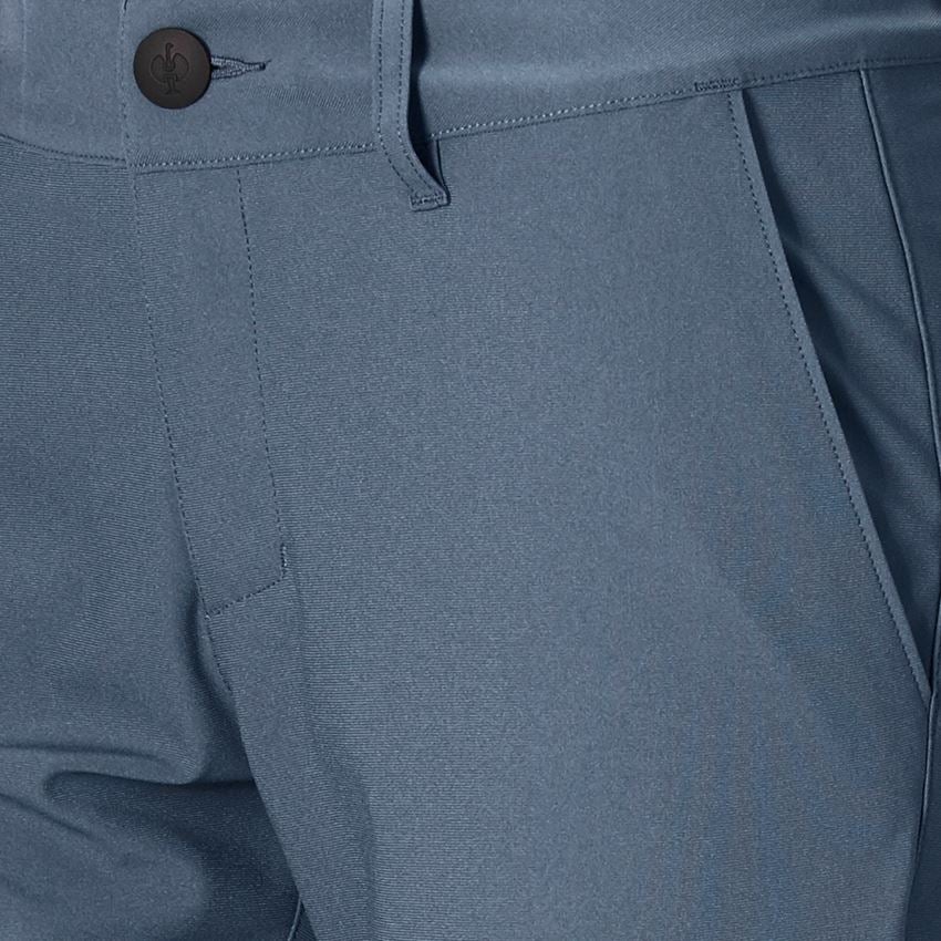 Work Trousers: Trousers Chino e.s.work&travel, ladies’ + ironblue 2