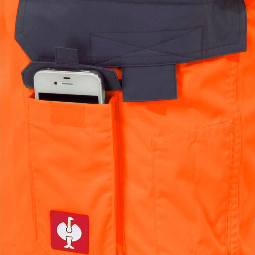 Thèmes: Pantalon él. fonct.de signalisation e.s.prestige + orange fluo/gris 2