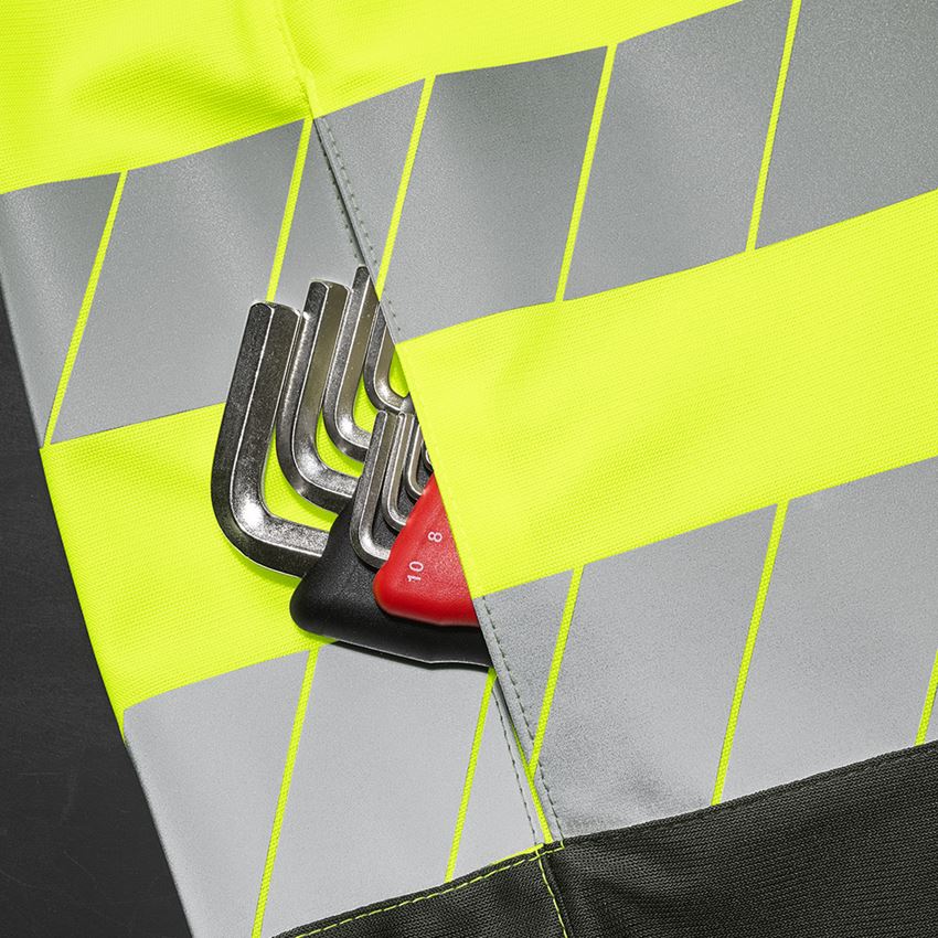 Gilets de travail: Gilet de signalisation e.s.motion 24/7 + jaune fluo/anthracite 2