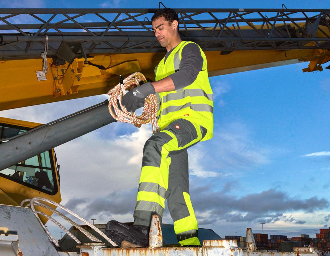 Gilets de travail: Gilet de signalisation e.s.motion 24/7 uni + jaune fluo 1