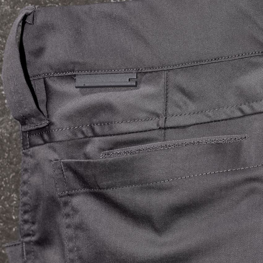 Pantalons de travail: Pantalon à taille élastique e.s.concrete light + anthracite 2