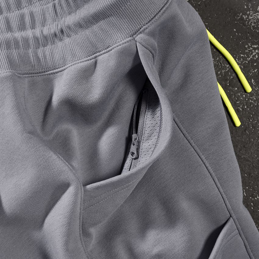 Accessoires: Sweat pants e.s.trail + gris basalte/jaune acide 2