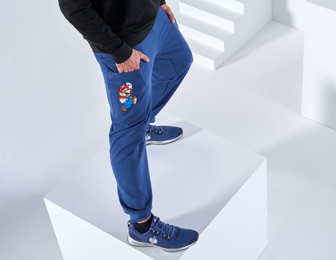 Collaborations: Super Mario Sweatpants, men's + alkaliblue