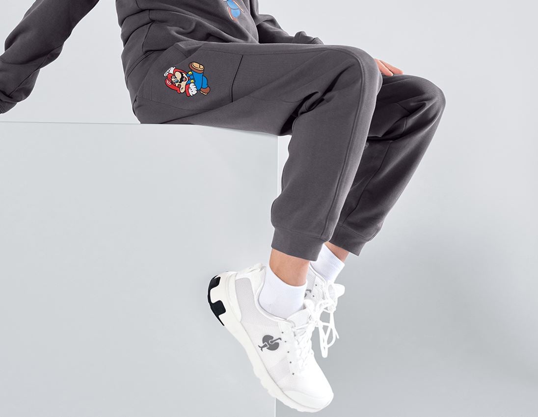 Collaborations: Super Mario Sweatpants, children's + anthracite 1