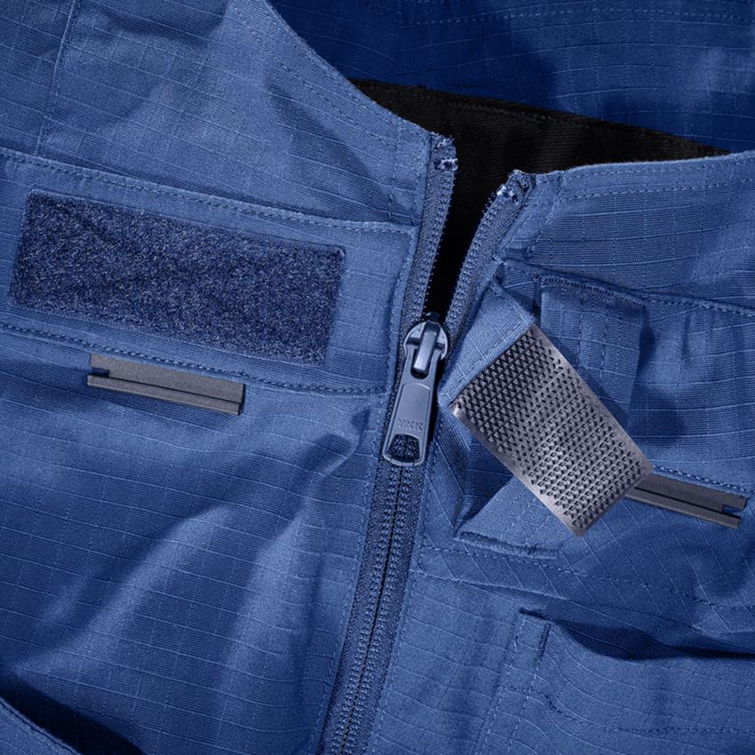 Pantalons de travail: Salopette e.s.concrete solid + bleu alcalin 2