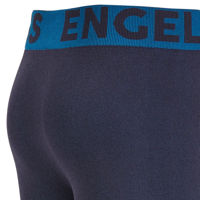 Vêtements thermiques: e.s. Pantalon long foncti. uniforme - warm,enfants + bleu foncé 2