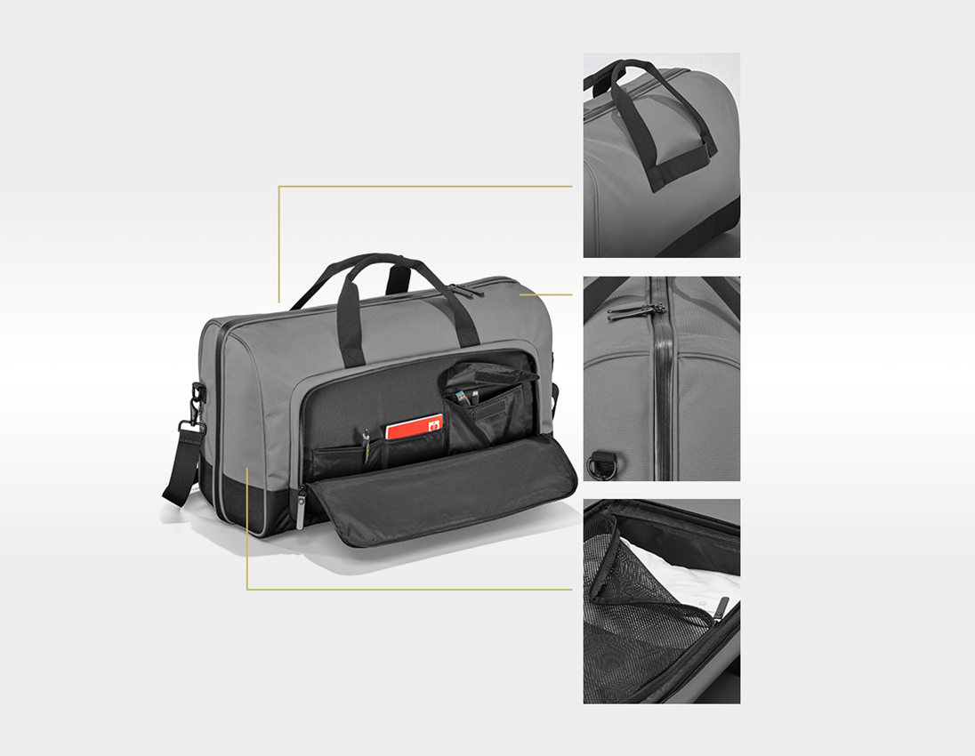 Topics: Weekender travel bag e.s.work&travel + basaltgrey/black 4