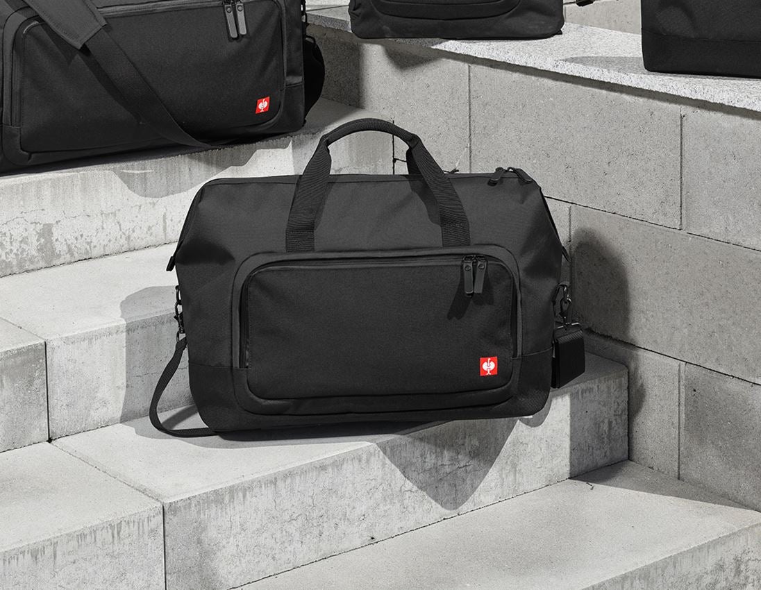 Accessories: Duffle bag-travel bag e.s.work&travel + black 3