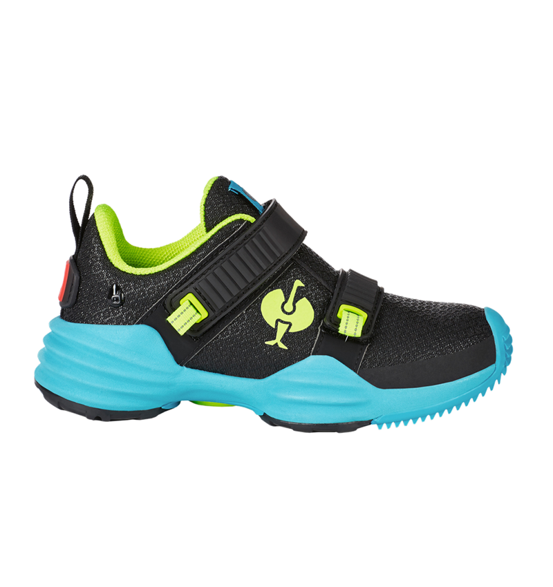 Chaussures pour enfants: Chaussures Allround e.s. Waza, enfants + noir/turquoise minéral 2