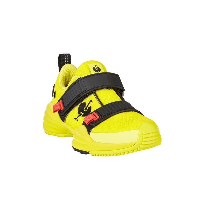 Chaussures pour enfants: Chaussures Allround e.s. Waza, enfants + jaune acide/noir 3