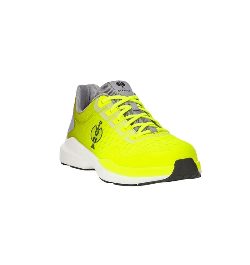 S1: S1 Chaussures basses de sécurité e.s. Padua low + platine/jaune fluo 6