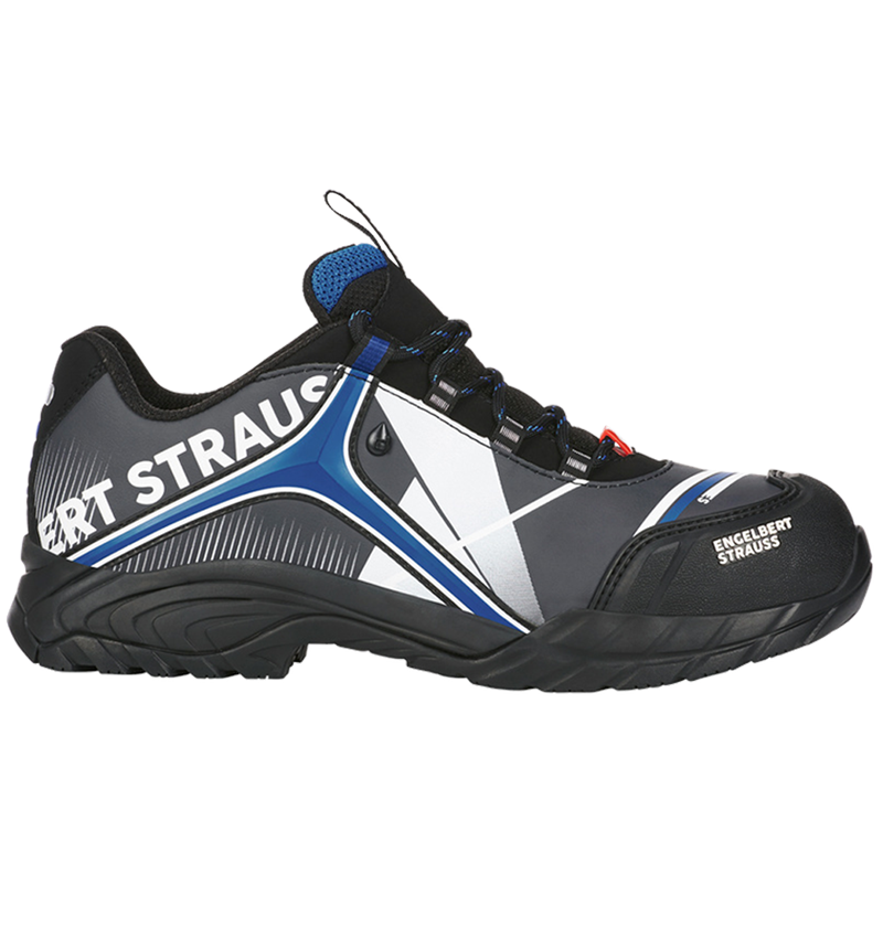 Safety Trainers: e.s. S3 Chaussures basses de sécurité Turais + graphite/bleu gentiane 2
