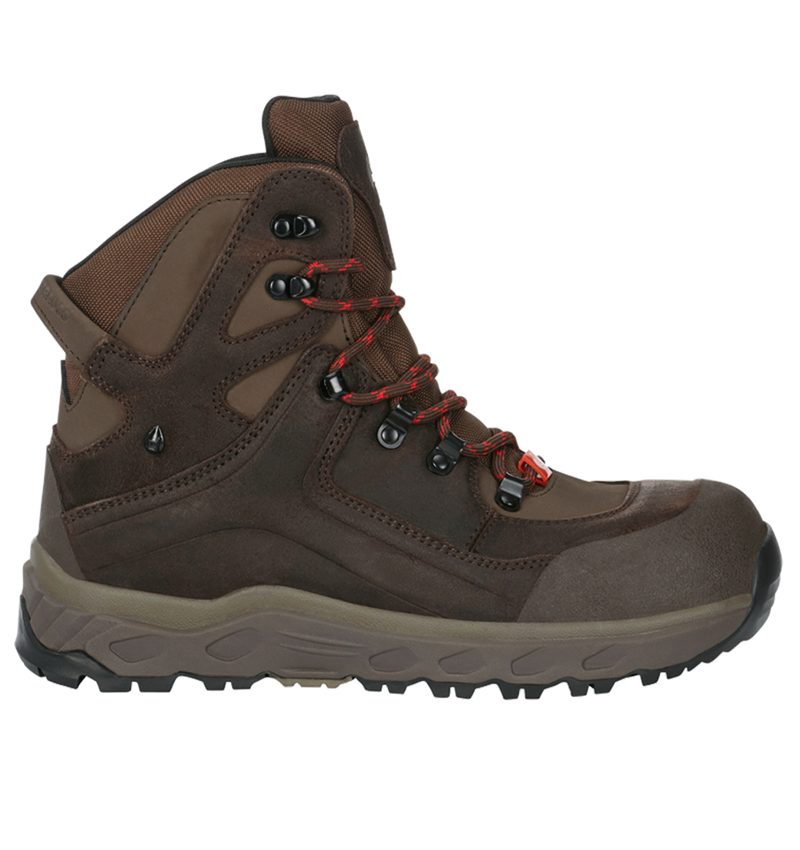 S7: S7S Safety boots e.s. Siom-x12 mid + chestnut/hazelnut 1