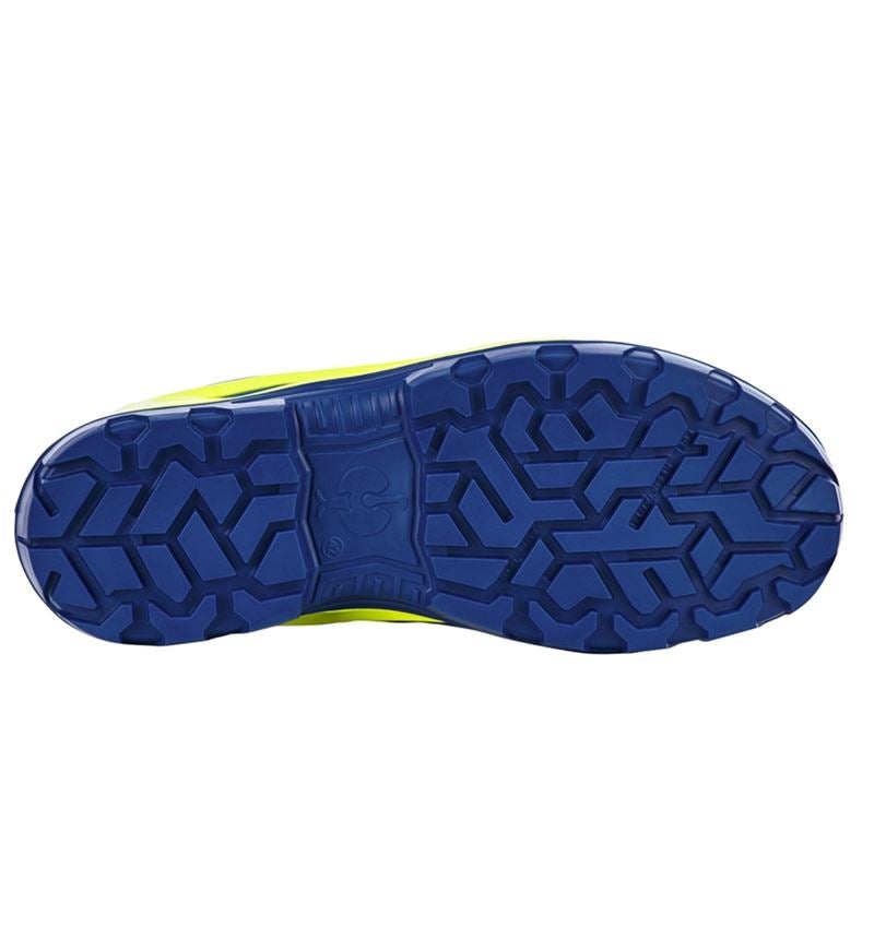 Chaussures: S3 Chaussures hautes de sécurité e.s.Kastra II low + bleu royal/jaune fluo 4