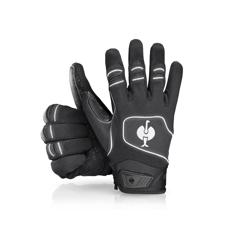 Sécurité au travail: Gants e.s.ambition + noir