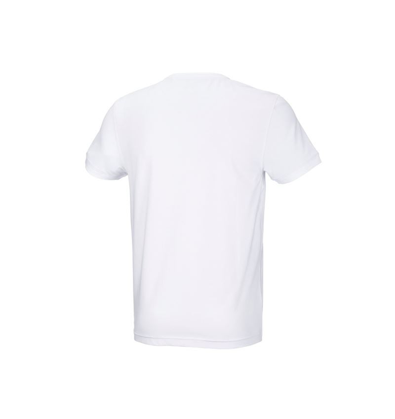 Menuisiers: e.s. T-Shirt cotton stretch + blanc 4