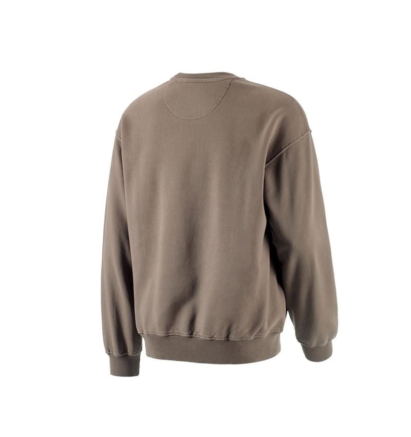 Shirts, Pullover & more: Oversize sweatshirt e.s.motion ten + pecanbrown vintage 4