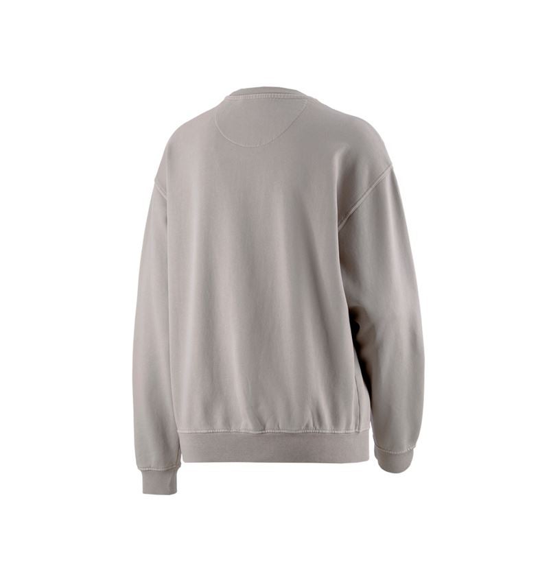 Thèmes: Sweatshirt Oversize e.s.motion ten, femmes + gris opale vintage 4