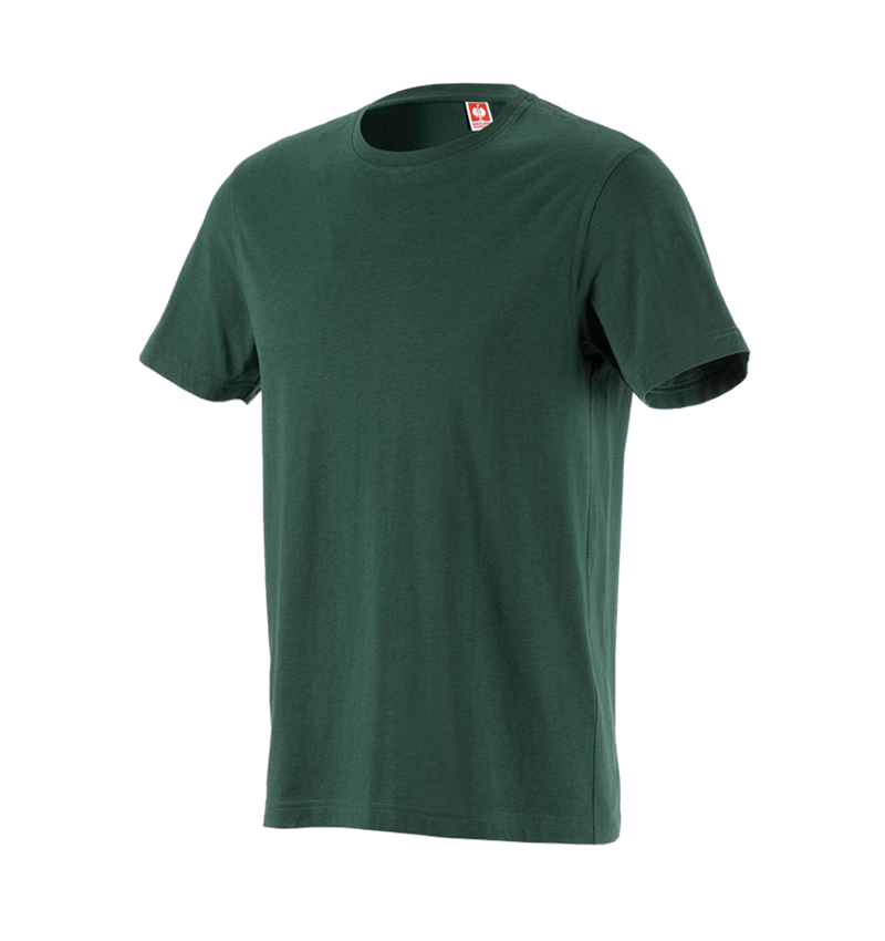 Hauts: T-Shirt e.s.industry + vert