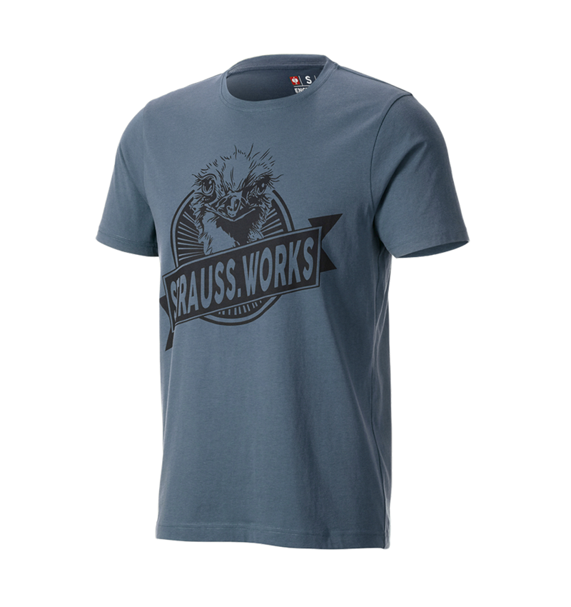 Hauts: T-shirt e.s.iconic works + bleu oxyde 3