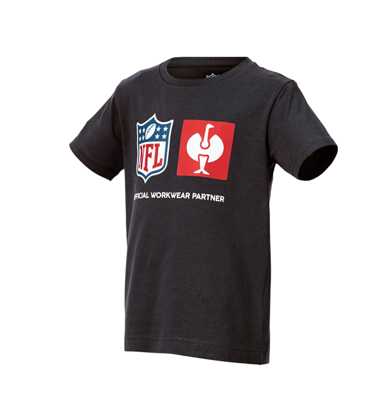 Collaborations: NFL T-Shirt cotton, kids + noir 4